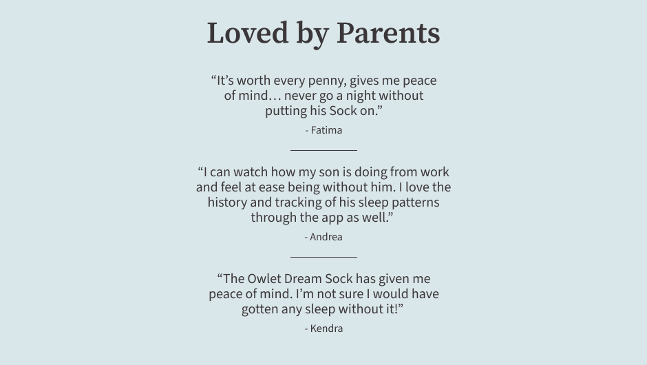 Owlet® Dream Sock
